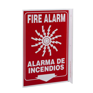 ZING Eco Safety L Sign, 11X8- Model 2631